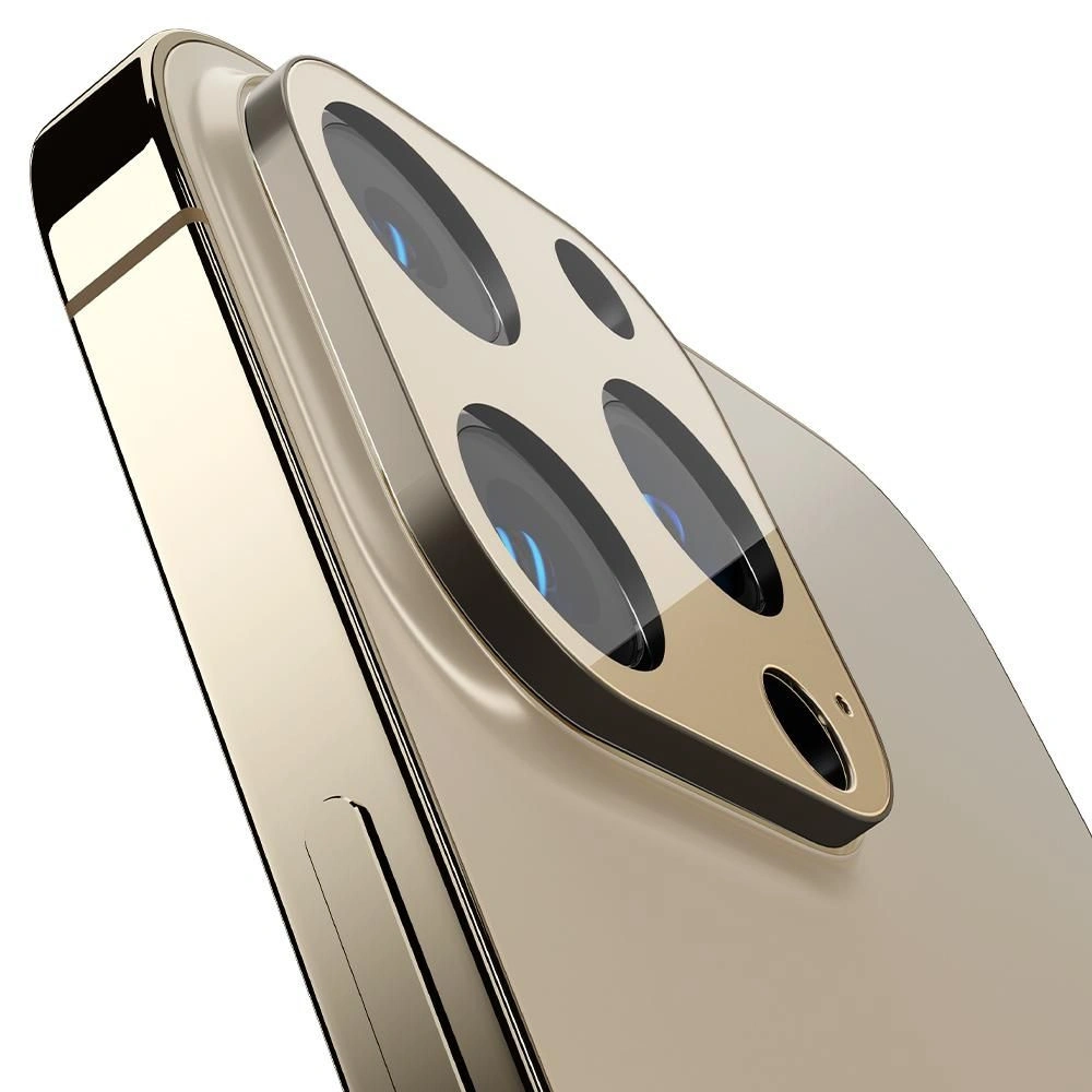 Hurtownia GSM - Tvrzené sklo na aparát Spigen Optik Camera Lens Apple iPhone 13 Pro/13 Pro Max Gold [2 PACK] - SPN2005GLD - {ean13} - Hurt