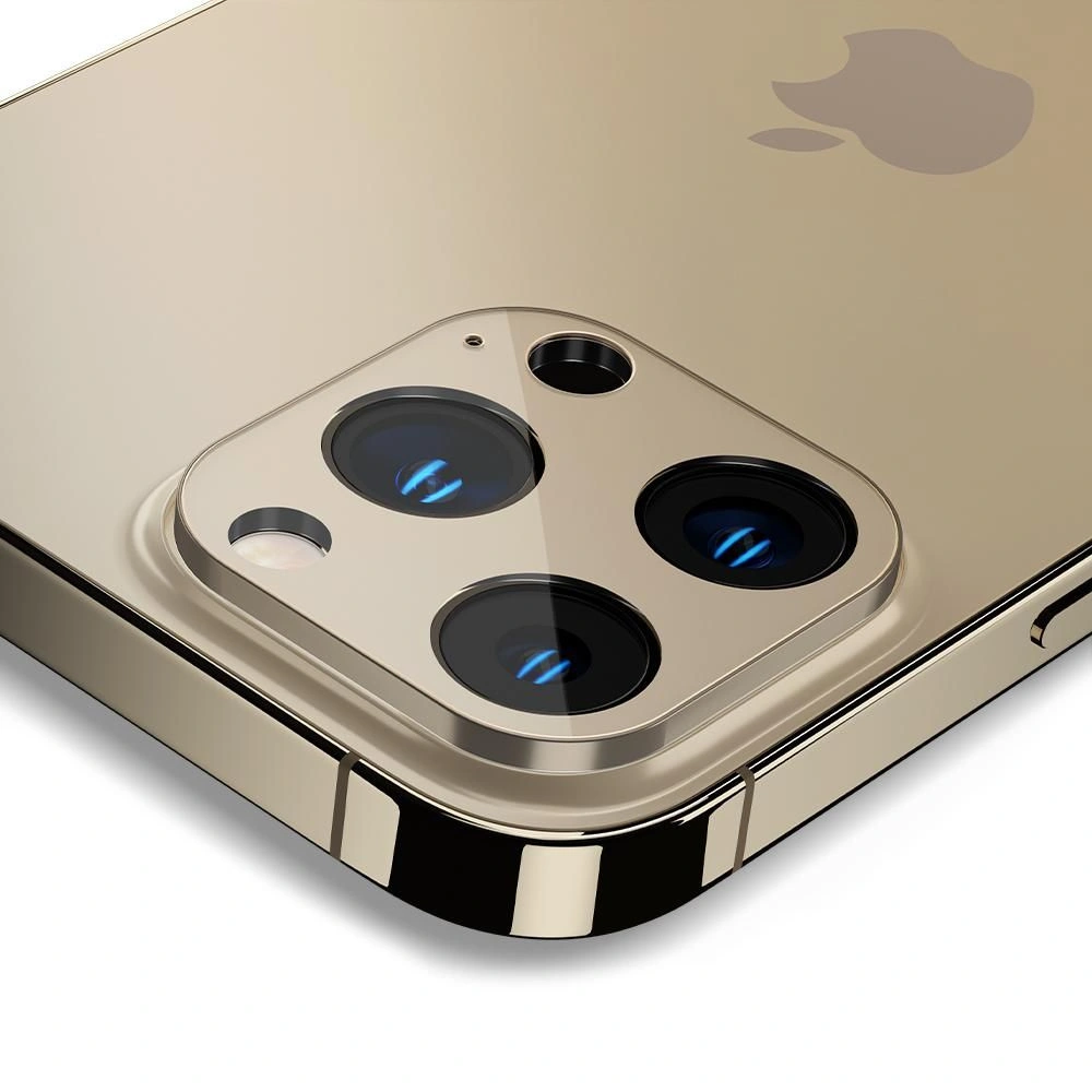 Hurtownia GSM - Tvrzené sklo na aparát Spigen Optik Camera Lens Apple iPhone 13 Pro/13 Pro Max Gold [2 PACK] - SPN2005GLD - {ean13} - Hurt