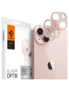 Szkło hartowane na aparat Spigen Optik Camera Lens Apple iPhone 13/13 mini Pink [2 PACK]