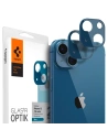 Hurtownia GSM - Szkło hartowane na aparat Spigen Optik Camera Lens Apple iPhone 13/13 mini Blue [2 PACK] - SPN2007BLU - {ean13} - Hurt