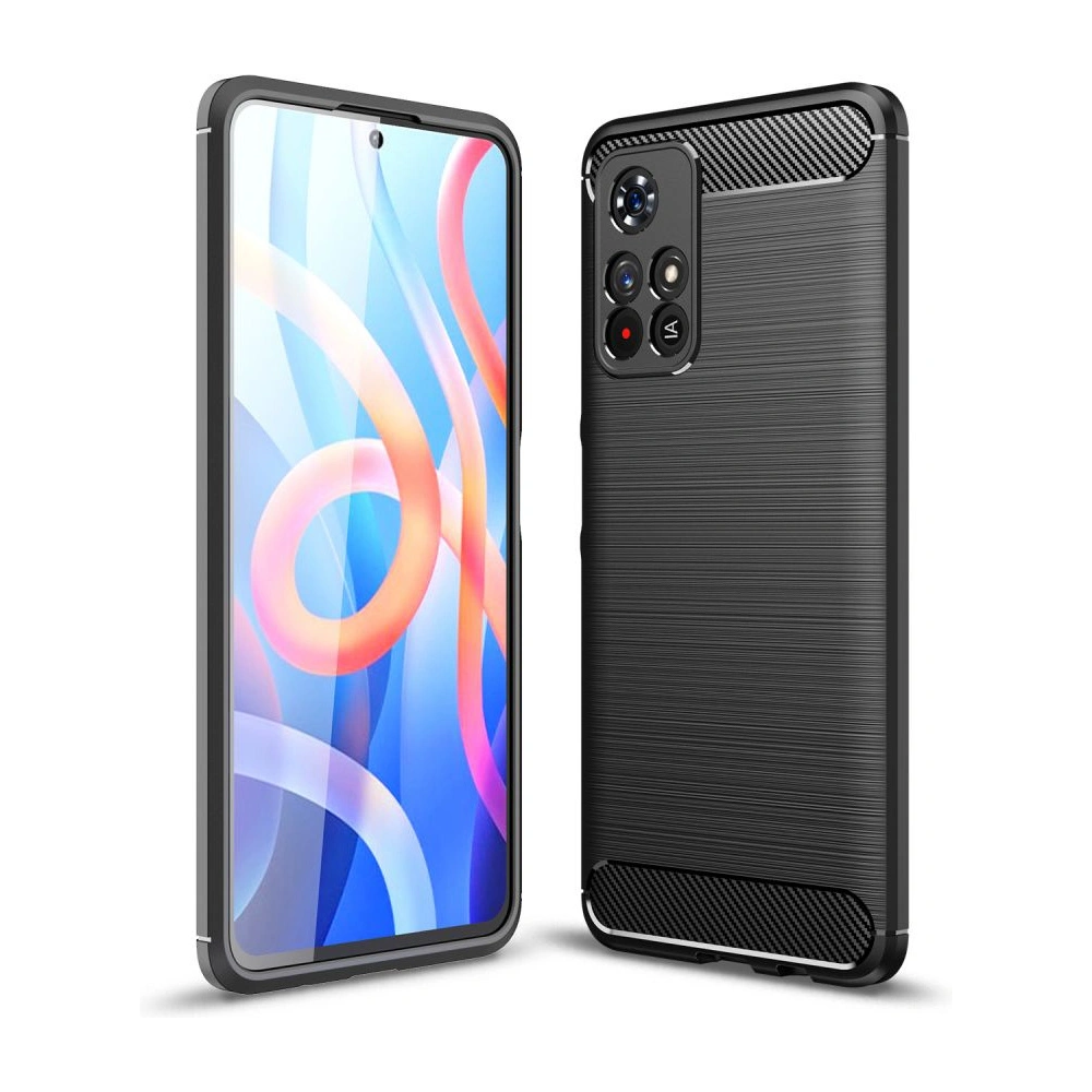 Hurtownia GSM - Etui Tech-Protect TPUCarbon Redmi Note 11S 5G/POCO M4 Pro 5G Černá - THP753BLK - {ean13} - Hurt