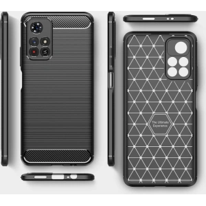 Hurtownia GSM - Etui Tech-Protect TPUCarbon Redmi Note 11S 5G/POCO M4 Pro 5G Black - THP753BLK - {ean13} - Hurt