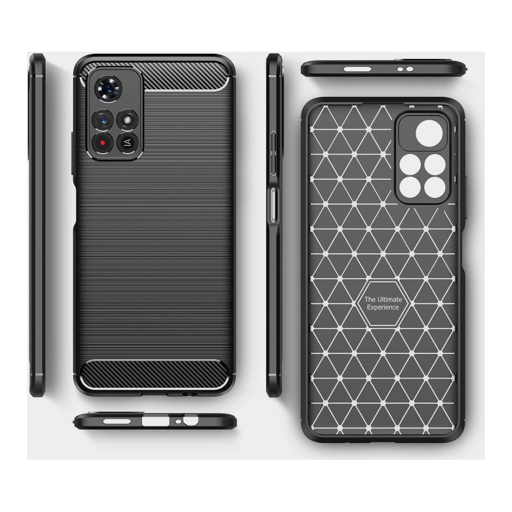 Hurtownia GSM - Etui Tech-Protect TPUCarbon Redmi Note 11S 5G/POCO M4 Pro 5G Černá - THP753BLK - {ean13} - Hurt