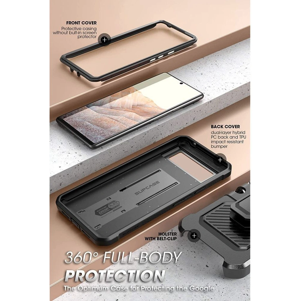 Hurtownia GSM - Etui Supcase Unicorn Beetle Pro Google Pixel 6 Černé - SPC223BLK - {ean13} - Hurt