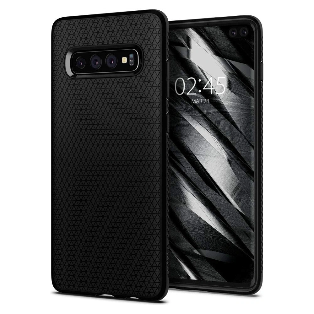Hurtownia GSM - Etui Spigen Liquid Air Samsung Galaxy S10 Plus Matte Black - SPN268BLK - {ean13} - Hurt