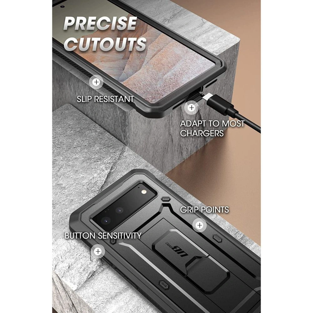 Hurtownia GSM - Etui Supcase Unicorn Beetle Pro Google Pixel 6 Černé - SPC223BLK - {ean13} - Hurt