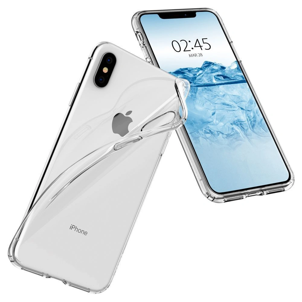 Hurtownia GSM - Etui Spigen Liquid Crystal Apple iPhone XS/X Crystal Clear - SPN2009CL - {ean13} - Hurt