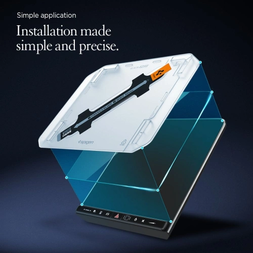 Szkło hartowane Spigen GLAS.tR ez Fit Mercedes S-Class 2021