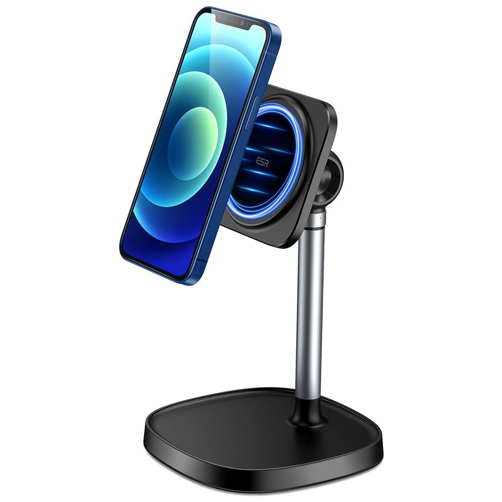 Hurtownia GSM - Uchwyt biurkowy ESR HaloLock MagSafe Desktop Phone Stand Černý - ESR437BLK - {ean13} - Hurt