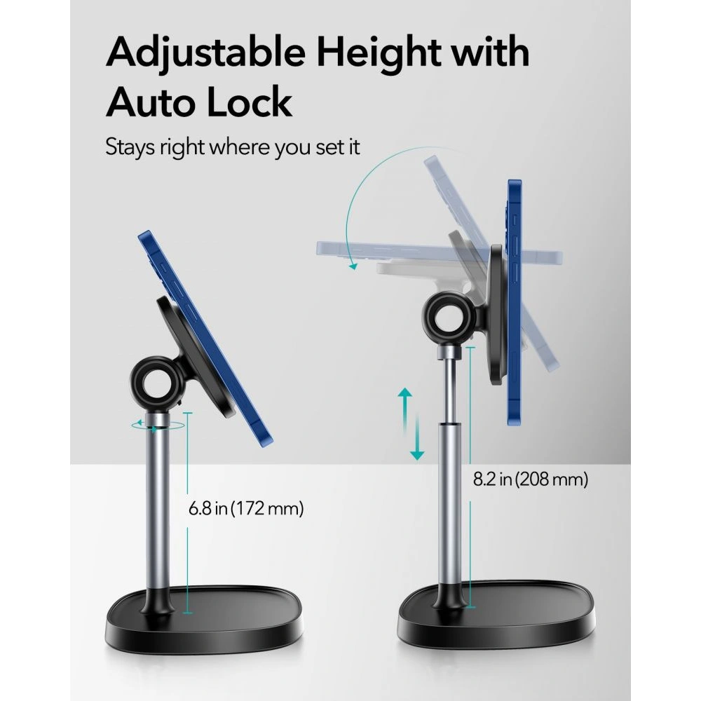 Hurtownia GSM - Uchwyt biurkowy ESR HaloLock MagSafe Desktop Phone Stand Černý - ESR437BLK - {ean13} - Hurt