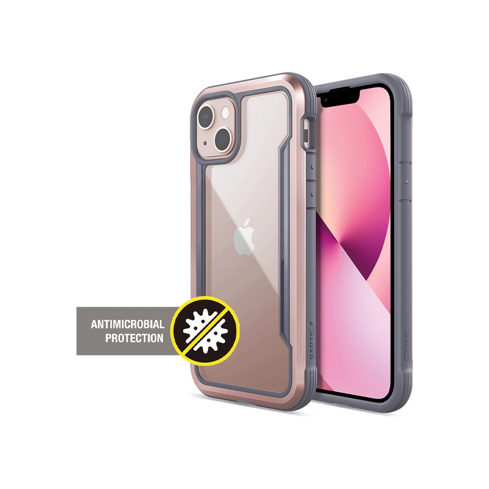 Wholesale X-Doria Raptic Shield Pro Apple iPhone 13 (Anti-bacterial) (Pink) - XDR151PNK - {ean13} - Hurt