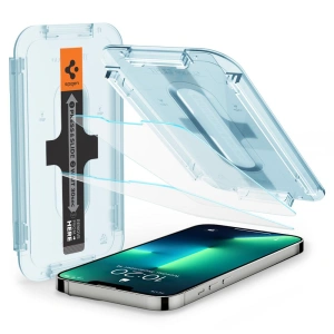 Hurtownia GSM - Szkło hartowane Spigen GLAS.tR ez Fit Apple iPhone 14/13/13 Pro [2 PACK] - SPN1841 - {ean13} - Hurt
