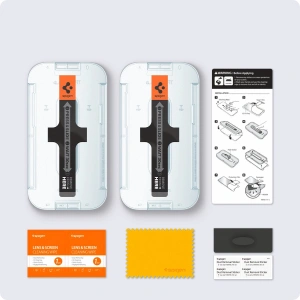 Hurtownia GSM - Szkło hartowane Spigen GLAS.tR ez Fit Apple iPhone 14/13/13 Pro [2 PACK] - SPN1841 - {ean13} - Hurt