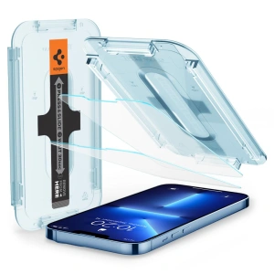 Sticlă securizată Spigen GLAS.tR ez Fit Apple iPhone iPhone 14 Plus / 15 Plus [2 PACK]