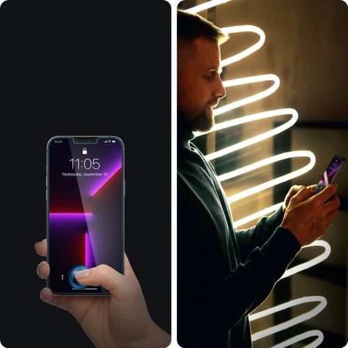 Szkło hartowane Spigen GLAS.tR ez Fit Apple iPhone iPhone 14 Plus / 15 Plus [2 PACK]