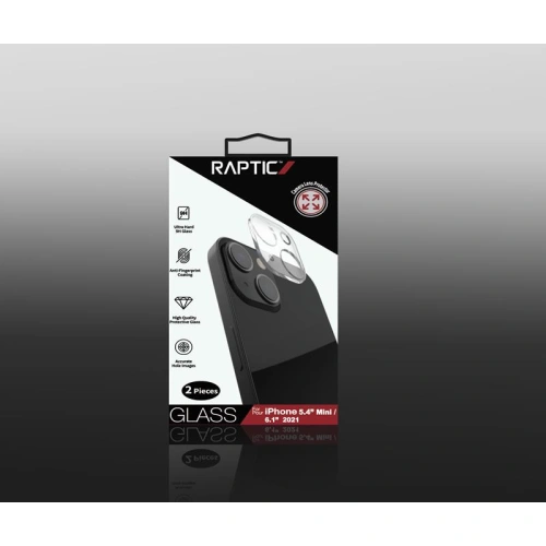 Szkło hartowane na aparat X-Doria Raptic Glass Camera Lens Protector Apple iPhone 13/13 mini [2 PACK]