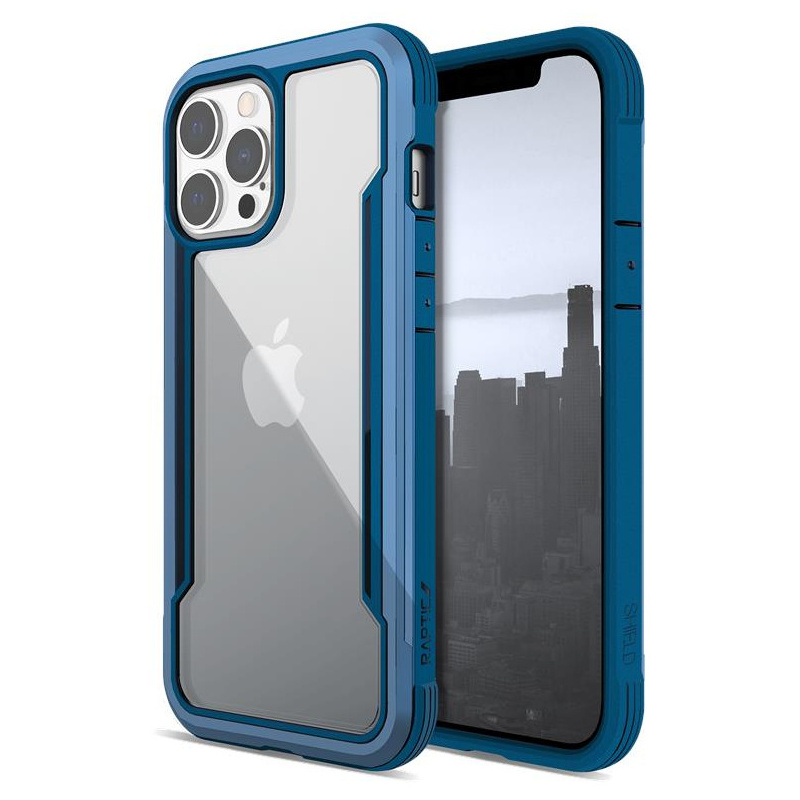 X-Doria Distributor - 6950941463775 - XDR153BLU - X-Doria Raptic Shield Pro - Case for iPhone 13 Pro (Anti-bacterial) (Sierra Blue) - B2B homescreen