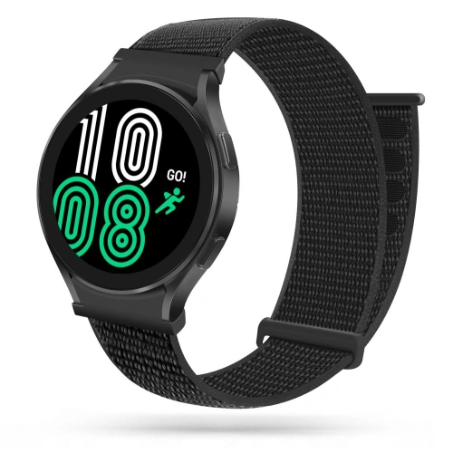 Pasek Tech-Protect Nylon Samsung Galaxy Watch 4 40/42/44/46mm Black