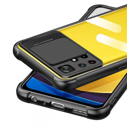 Etui Tech-Protect Camshield Redmi Note 11S 5G/POCO M4 Pro 5G Black