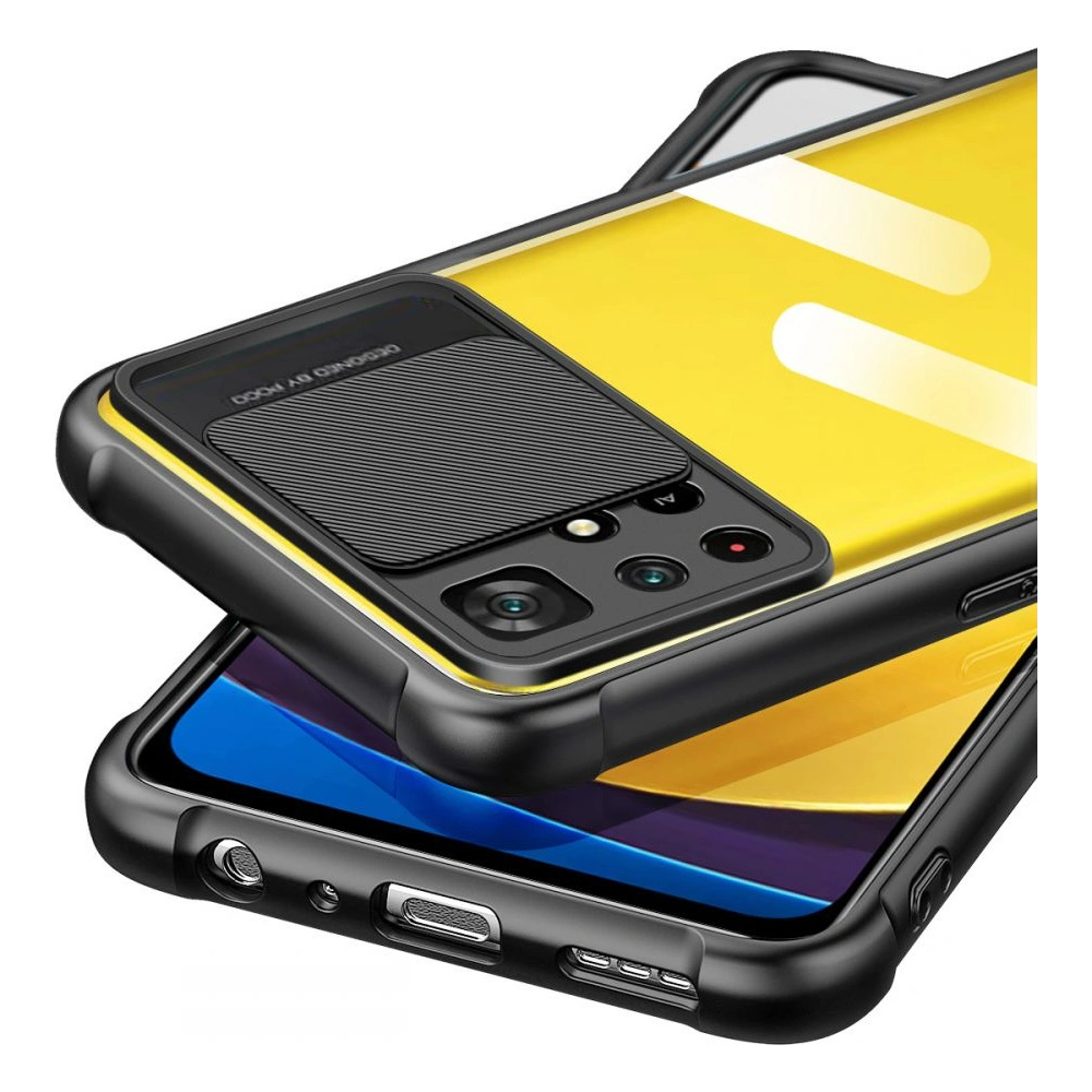 Hurtownia GSM - Etui Tech-Protect Camshield Redmi Note 11S 5G/POCO M4 Pro 5G černé - THP767BLK - {ean13} - Hurt