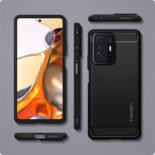 Etui Spigen Rugged Armor Xiaomi 11T/Pro Matte Black