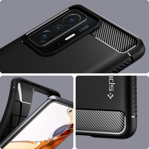 Etui Spigen Rugged Armor Xiaomi 11T/Pro Matte Black