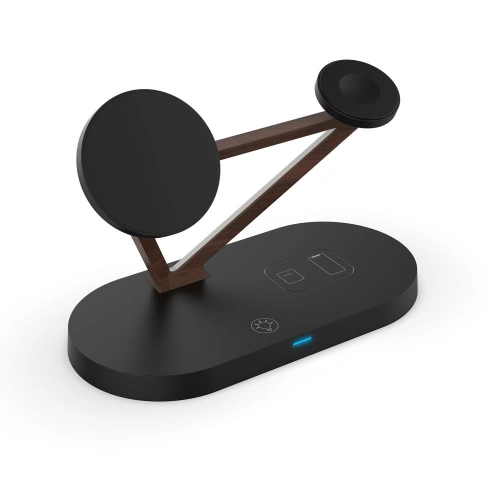 Ładowarka bezprzewodowa Tech-Protect A13 3in1 Magnetic MagSafe Wireless Charger Black