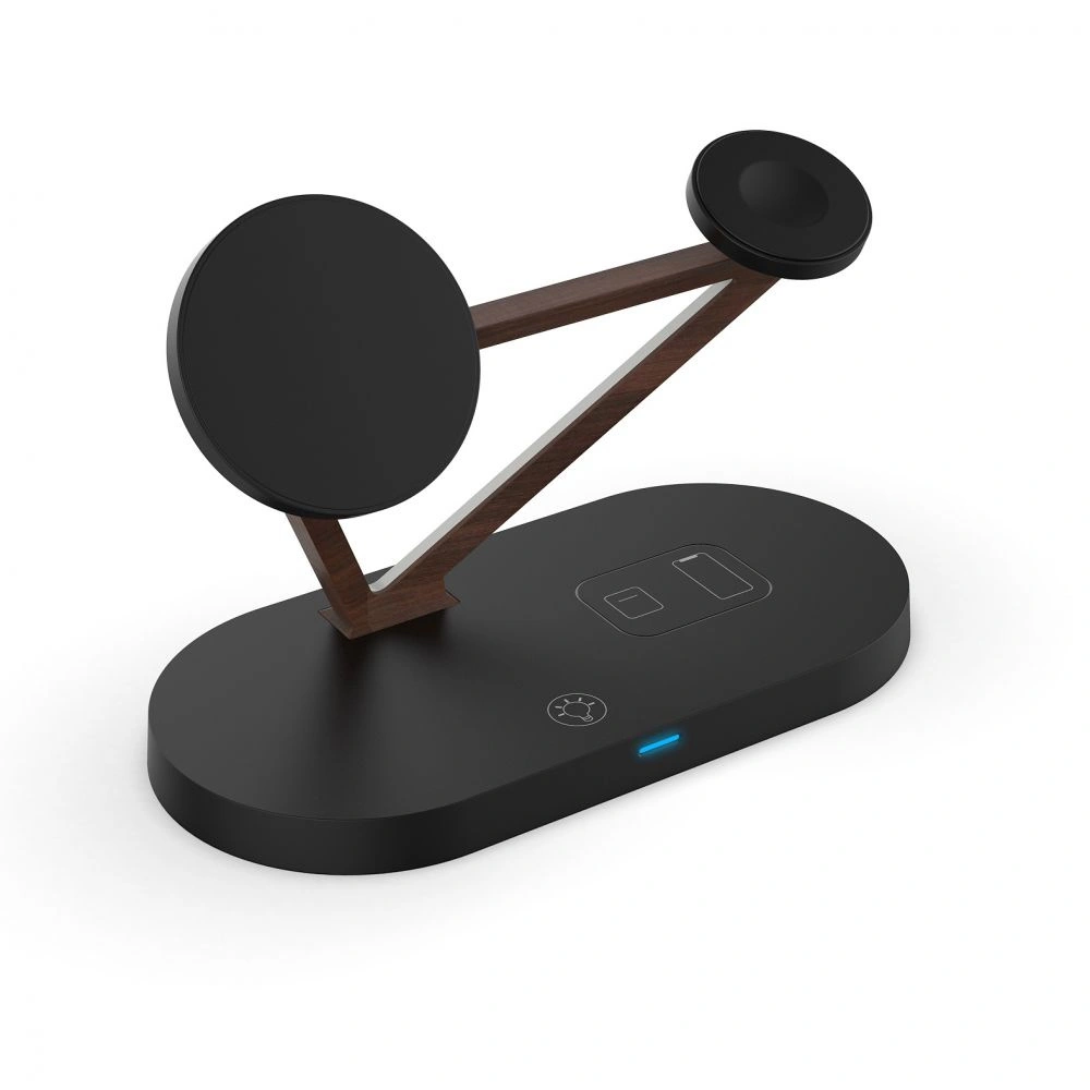 Hurtownia GSM - Bezdrátová nabíječka Tech-Protect A13 3in1 Magnetic MagSafe Wireless Charger Černá - THP768BLK - {ean13} - Hurt