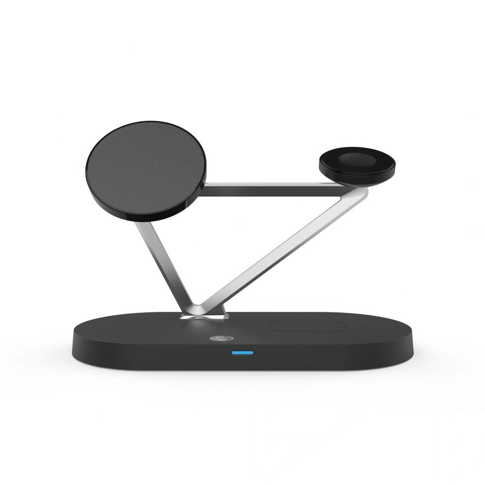 Hurtownia GSM - Bezdrátová nabíječka Tech-Protect A13 3in1 Magnetic MagSafe Wireless Charger Černá - THP768BLK - {ean13} - Hurt