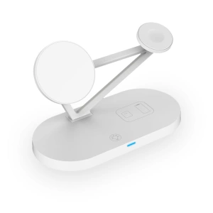 Ładowarka bezprzewodowa Tech-Protect A13 3in1 Magnetic MagSafe Wireless Charger White