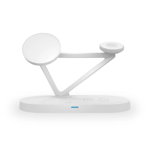 Ładowarka bezprzewodowa Tech-Protect A13 3in1 Magnetic MagSafe Wireless Charger White