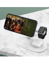 Hurtownia GSM - Ładowarka bezprzewodowa Tech-Protect A13 3in1 Magnetic MagSafe Wireless Charger White - THP769WHT - {ean13} - Hurt