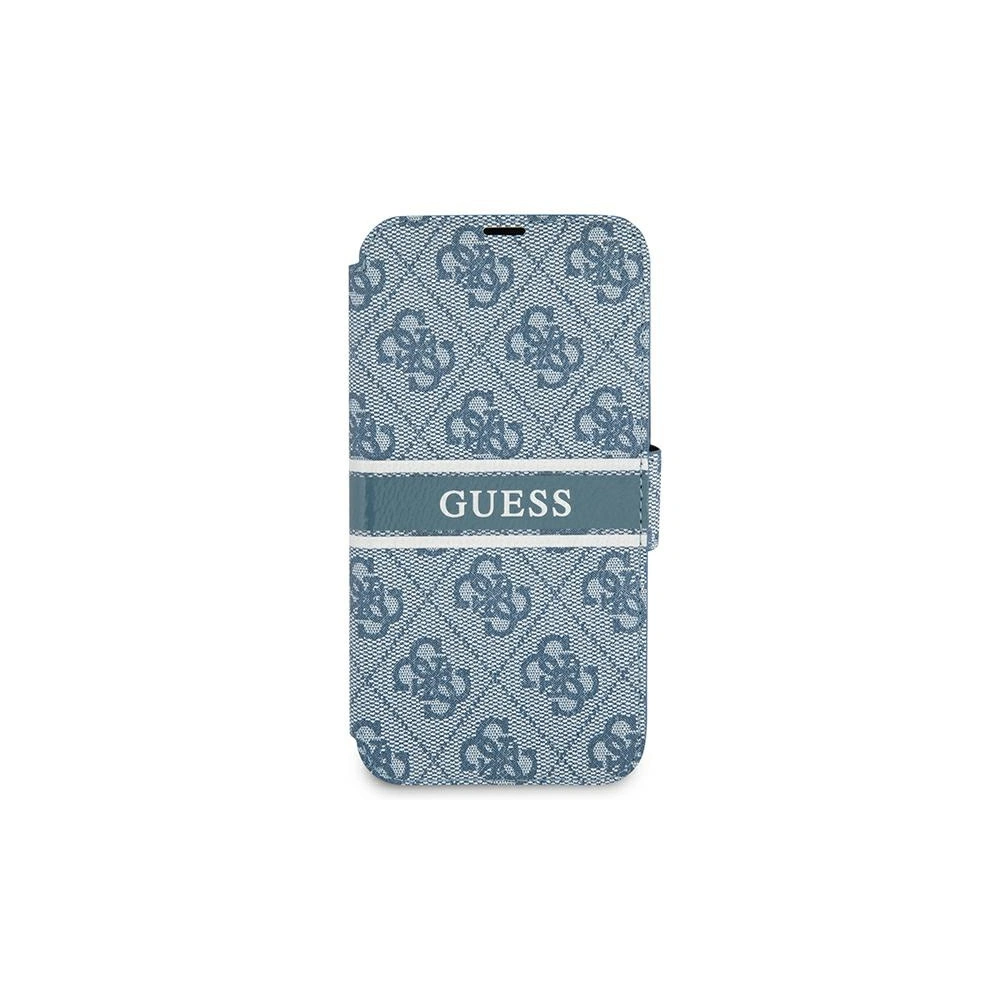 Hurtownia GSM - Etui Guess GUBKP13L4GDBL Apple iPhone 13 Pro modrý/blue book 4G Stripe - GUE1444BLU - {ean13} - Hurt