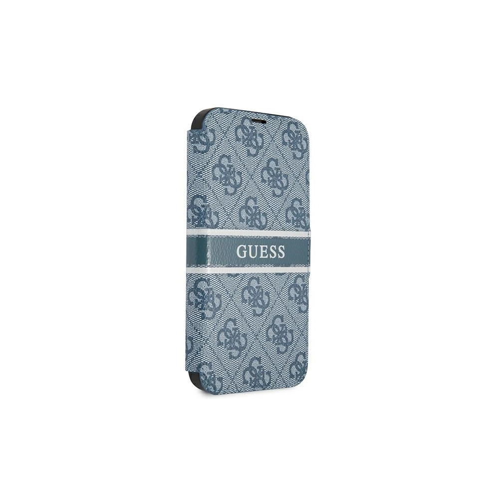Hurtownia GSM - Etui Guess GUBKP13L4GDBL Apple iPhone 13 Pro modrý/blue book 4G Stripe - GUE1444BLU - {ean13} - Hurt