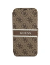 Wholesale Guess GUBKP13L4GDBR Apple iPhone 13 Pro brown book 4G Stripe - GUE1445BR - {ean13} - Hurt