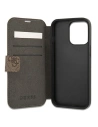 Wholesale Guess GUBKP13L4GDBR Apple iPhone 13 Pro brown book 4G Stripe - GUE1445BR - {ean13} - Hurt