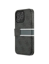 Hurtownia GSM - Etui Guess GUBKP13L4GDGR Apple iPhone 13 Pro šedý/grey book 4G Stripe - GUE1446GRY - {ean13} - Hurt