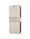 Hurtownia GSM - Etui Guess GUBKP13L4GDPI Apple iPhone 13 Pro růžový/pink book 4G Stripe - GUE1447PNK - {ean13} - Hurt