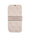 Hurtownia GSM - Etui Guess GUBKP13L4GDPI Apple iPhone 13 Pro růžový/pink book 4G Stripe - GUE1447PNK - {ean13} - Hurt