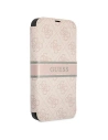 Hurtownia GSM - Etui Guess GUBKP13L4GDPI Apple iPhone 13 Pro różowy/pink book 4G Stripe - GUE1447PNK - {ean13} - Hurt