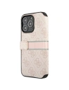 Hurtownia GSM - Etui Guess GUBKP13L4GDPI Apple iPhone 13 Pro růžový/pink book 4G Stripe - GUE1447PNK - {ean13} - Hurt