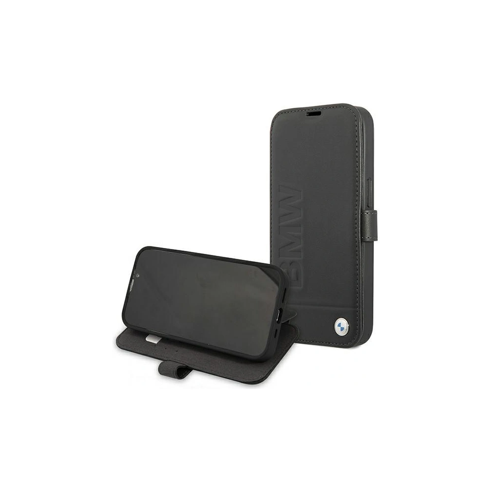 Etui BMW BMFLBKP13LSLLBK Apple iPhone 13 Pro černý/black book Signature
