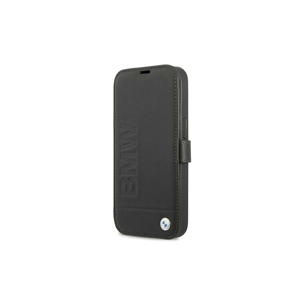 Etui BMW BMFLBKP13SSLLBK Apple iPhone 13 mini czarny/black book Signature