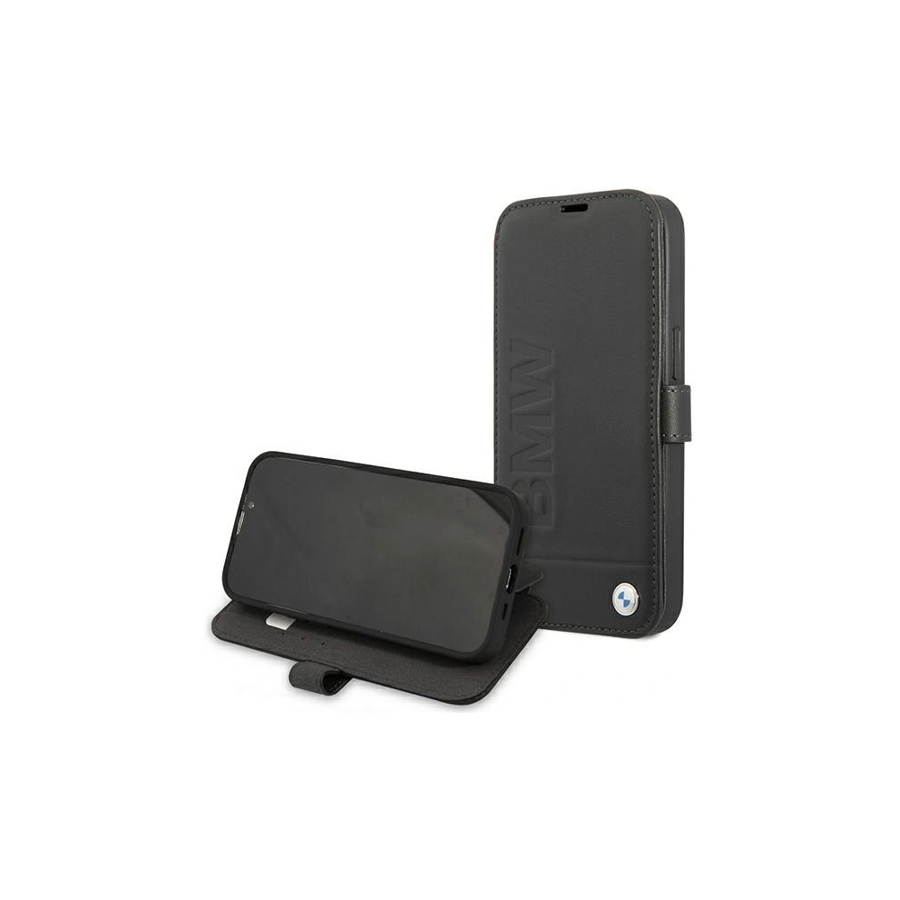 Etui BMW BMFLBKP13SSLLBK Apple iPhone 13 mini czarny/black book Signature
