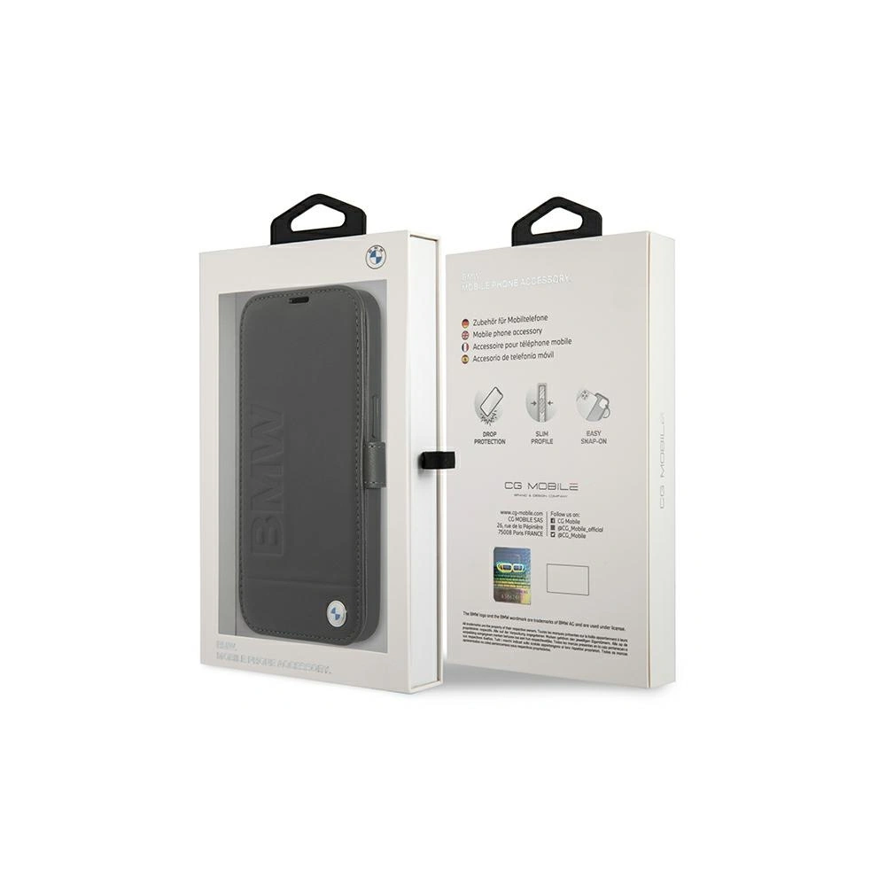 Hurtownia GSM - Etui BMW BMFLBKP13XSLLBK Apple iPhone 13 Pro Max černý/black book Signature - BMW250BLK - {ean13} - Hurt