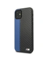 Hurtownia GSM - Etui BMW BMHCN61MCARBL Apple iPhone 11 czarny/black hardcase M Collection PU Carbon Blue Stripe - BMW251BLK - {ean13} - Hurt
