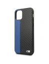 Hurtownia GSM - Etui BMW BMHCN61MCARBL Apple iPhone 11 černý/black hardcase M Collection PU Carbon Blue Stripe - BMW251BLK - {ean13} - Hurt