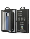 Hurtownia GSM - Etui BMW BMHCN61MCARBL Apple iPhone 11 černý/black hardcase M Collection PU Carbon Blue Stripe - BMW251BLK - {ean13} - Hurt