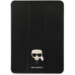 Hurtownia GSM - Etui Karl Lagerfeld KLFC12OKHK Apple iPad Pro 12.9 2021 (5. generace) Book Cover černý/black Saffiano Karl Head - KLD771BLK - {ean13} - Hurt