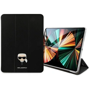 Hurtownia GSM - Etui Karl Lagerfeld KLFC12OKHK Apple iPad Pro 12.9 2021 (5. generacji) Book Cover czarny/black Saffiano Karl Head - KLD771BLK - {ean13} - Hurt
